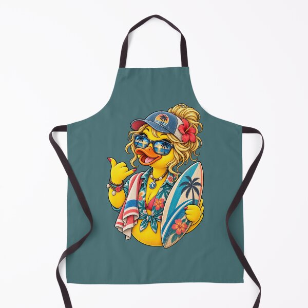 Item preview, Rubber Duck Surfer Girl – Vintage Edition designed and sold by BROHLine Studio.