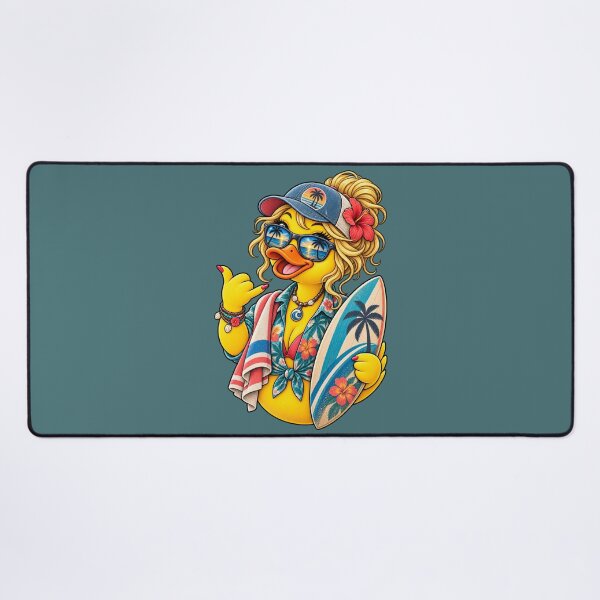 Item preview, Rubber Duck Surfer Girl – Vintage Edition designed and sold by BROHLine Studio.
