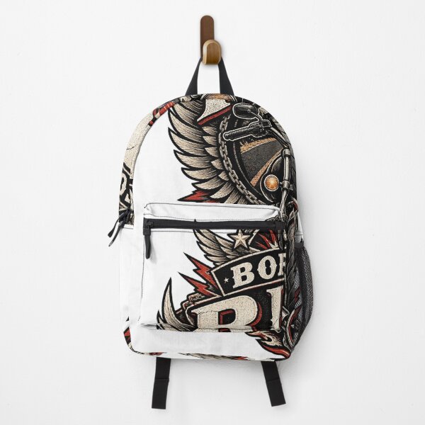 Item preview, Born to Ride Vintage Motorcycle Biker Adventure Retro Design designed and sold by RobertArt08.