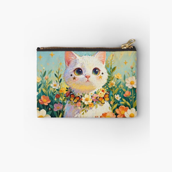 Item preview, white cat designed and sold by xianxiu-ling.