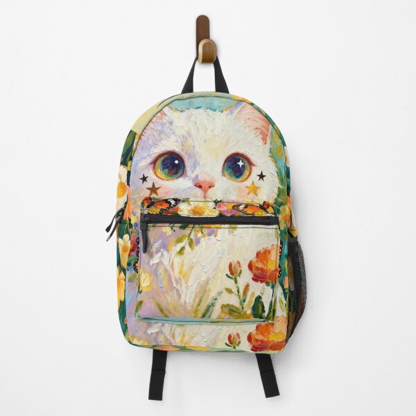 Item preview, white cat designed and sold by xianxiu-ling.