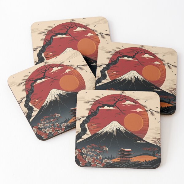 Item preview, Mount Fuji Beneath the Rising Sun designed and sold by TakeOneLook Studio.