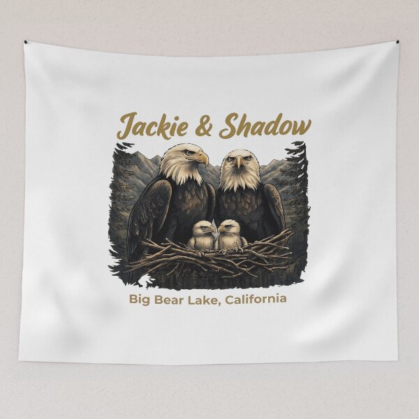 Item preview, Majestic Eagle Family Nest Big Bear Lake designed and sold by RyanPerki88178.