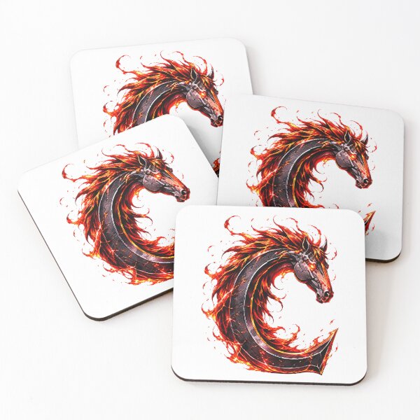 Item preview, Embermane Ironstride The Year of the Horse C designed and sold by BlissBlvdShop.