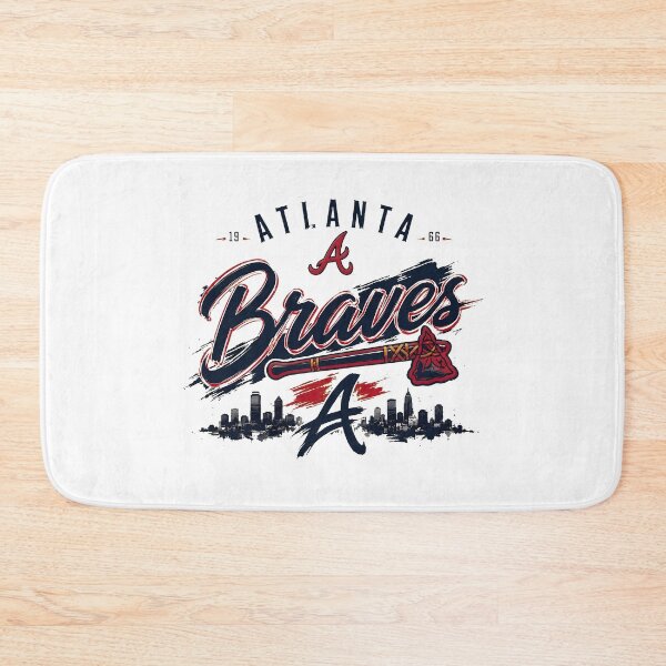 Artikelvorschau, Skyline-Grafik des Atlanta Baseballteams entworfen und verkauft von RichardAn57560.