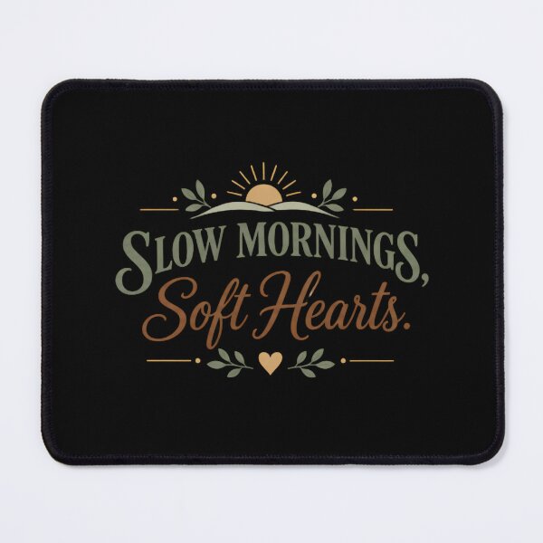 Item preview, Slow Mornings, Soft Hearts designed and sold by tnwbank.