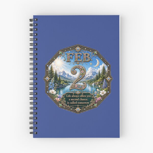 Item preview, February 2 Birthday Nature Design designed and sold by LunaMoments.