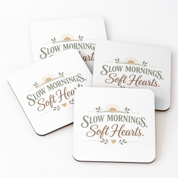 Item preview, Slow Mornings, Soft Hearts designed and sold by tnwbank.