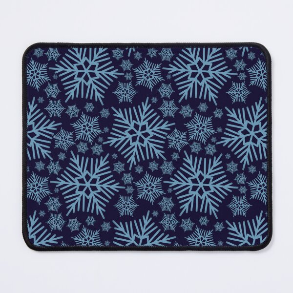 Item preview,   Hand Drawn Snowflake Pattern — Blue Winter Snow Christmas Repeat Design designed and sold by HopeAndHustle.