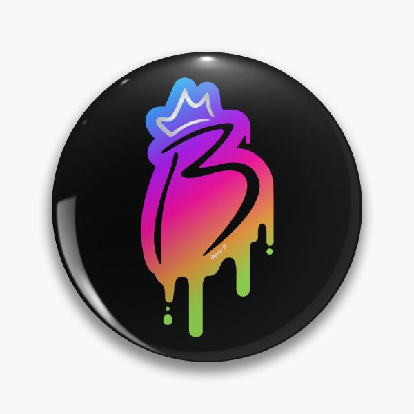 Item preview, Royally B Merch BriannaPlayz Merch Gradient Dripping Original Logo designed and sold by MariannaSenger.