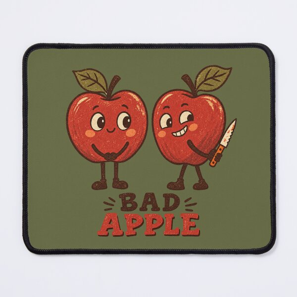 Item preview, Bad Apple With a Knife designed and sold by PrintSmithArt.