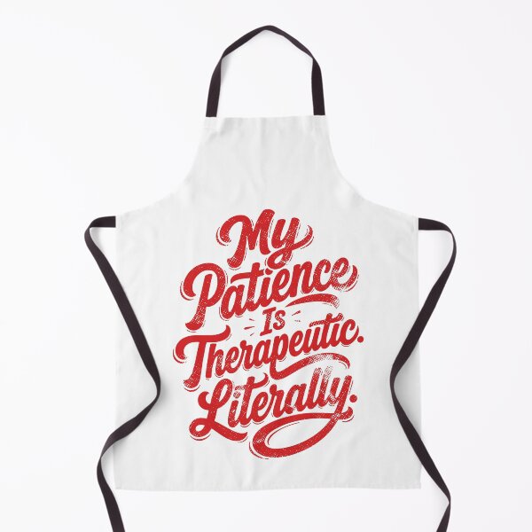 Item preview, My Patience Is Therapeutic Literally — Nurse Humor Shirt | Funny RN Gift Healthcare Worker designed and sold by KiwyStudio.
