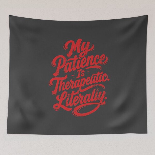 Item preview, My Patience Is Therapeutic Literally — Nurse Humor Shirt | Funny RN Gift Healthcare Worker designed and sold by KiwyStudio.