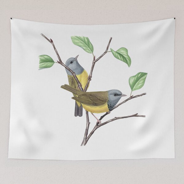 Item preview, Mourning Warbler (Geothlypis philadelphia) designed and sold by JadaFitch.