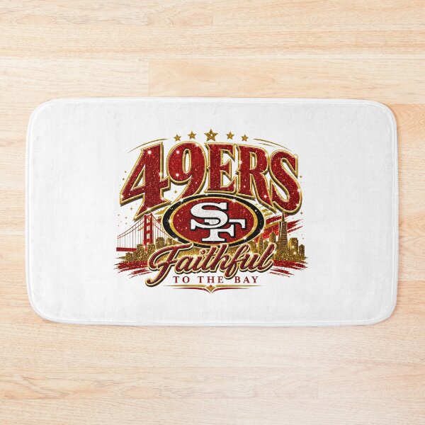 Item preview, Faithful Bay Area Sports Fan Glitter T-Shirt designed and sold by MaryBenne69623.