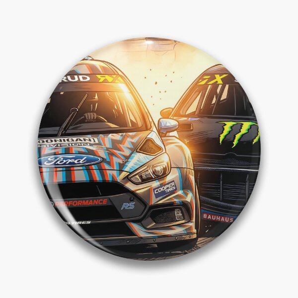 Artikelvorschau, Andreas Bakkerud Focus WRX – Kunstwerk entworfen und verkauft von Racing Art Store.