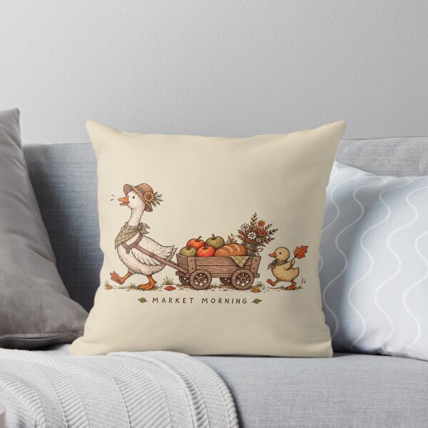 Item preview, Autumn Market Morning Duck Parade designed and sold by PrintSmithArt.