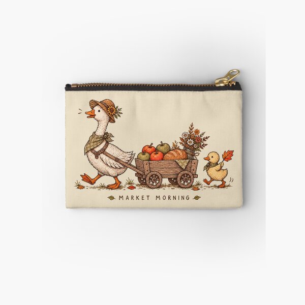 Item preview, Autumn Market Morning Duck Parade designed and sold by PrintSmithArt.