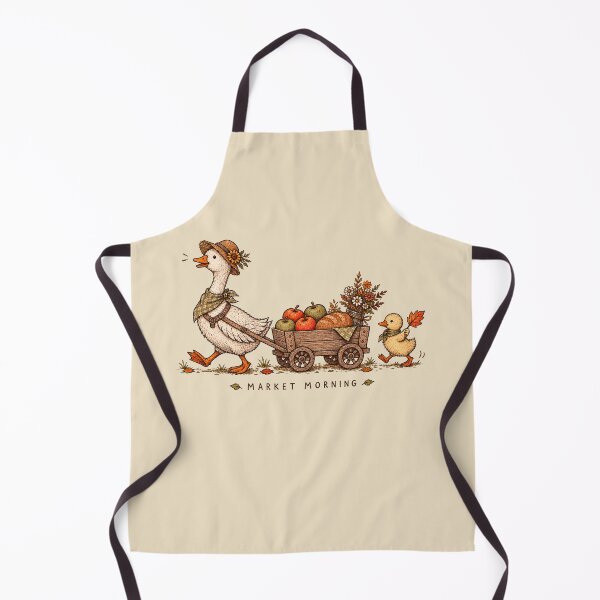 Item preview, Autumn Market Morning Duck Parade designed and sold by PrintSmithArt.