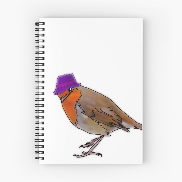 Item preview, Robin the Robin Wearing a bowler Hat –  animalzinhats designed and sold by Ashley’sAnimalz.