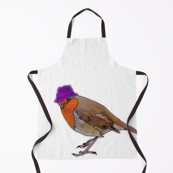 Item preview, Robin the Robin Wearing a bowler Hat – animalzinhats designed and sold by Ashley’sAnimalz.
