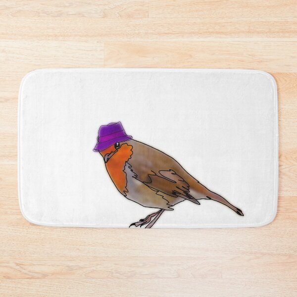 Item preview, Robin the Robin Wearing a bowler Hat –  animalzinhats designed and sold by Ashley’sAnimalz.