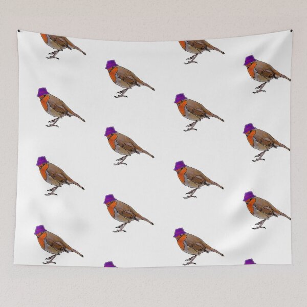 Item preview, Robin the Robin Wearing a bowler Hat –  animalzinhats designed and sold by Ashley’sAnimalz.