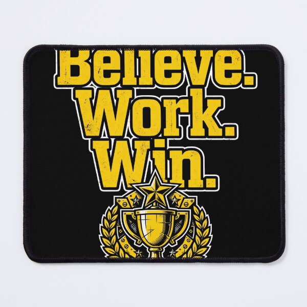 Item preview, Believe. Work. Win designed and sold by Geordesign.