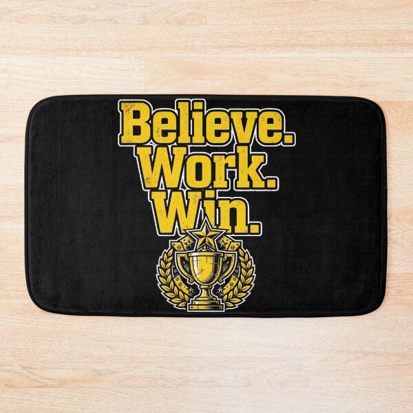 Item preview, Believe. Work. Win designed and sold by Geordesign.