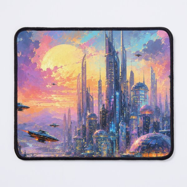 Item preview, Neon Horizon – Metropolis of a New World designed and sold by Eric Nagel.