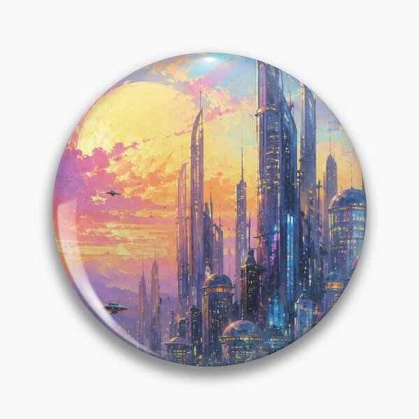 Item preview, Neon Horizon – Metropolis of a New World designed and sold by Eric Nagel.