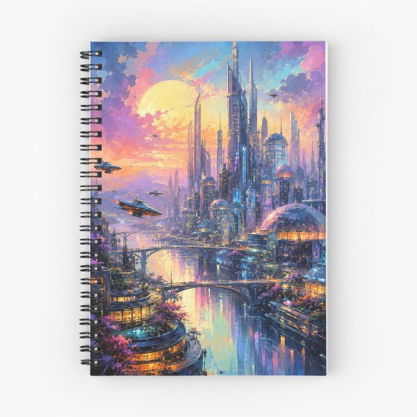 Item preview, Neon Horizon – Metropolis of a New World designed and sold by Eric Nagel.
