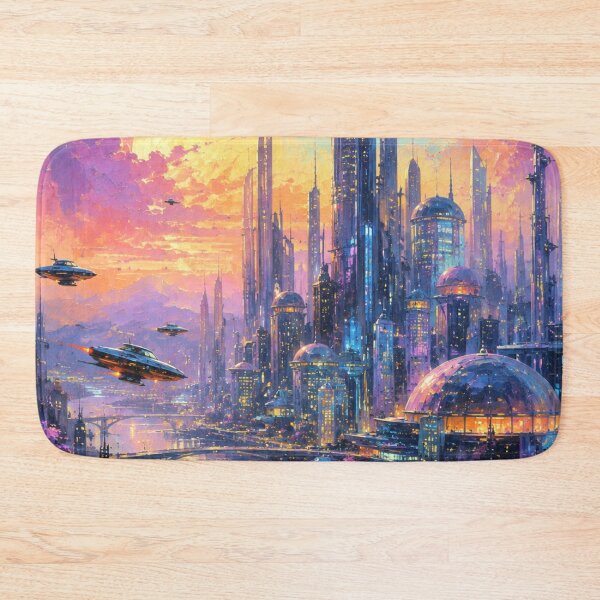 Item preview, Neon Horizon – Metropolis of a New World designed and sold by Eric Nagel.