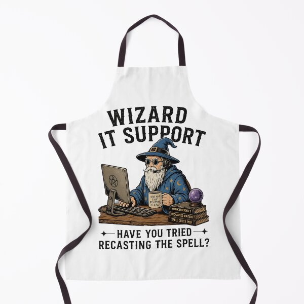 Item preview, Wizard IT Support | Funny RPG Gamer | Fantasy Gaming | Gift for Gamer designed and sold by RLan.