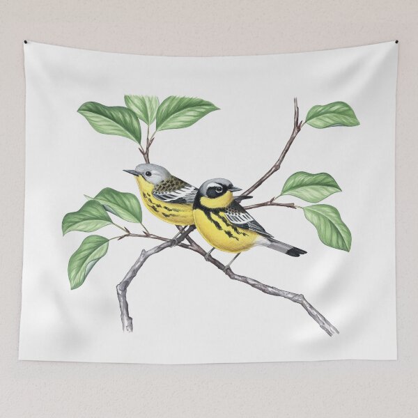 Item preview, Magnolia Warbler (Setophaga magnolia) designed and sold by JadaFitch.