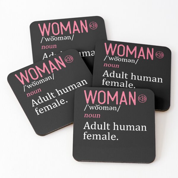 Item preview, Woman Noun Adult Human Female Definition Statement designed and sold by leevekaArt.