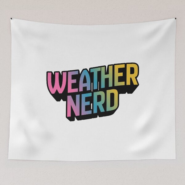 Item preview, Weather Nerd  designed and sold by The Turquoise Brush.