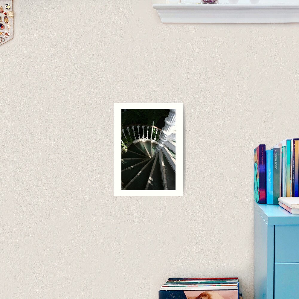 Victorian Stairway Art Print