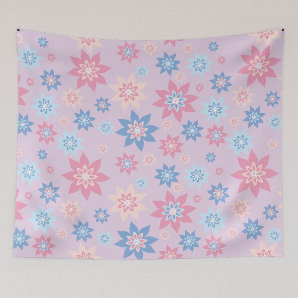 Item preview, Retro Pastel Floral Seamless Pattern designed and sold by prapapon.