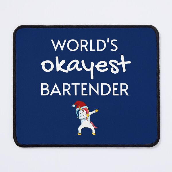 Item preview, World's Okayest Bartender designed and sold by MerlPark.