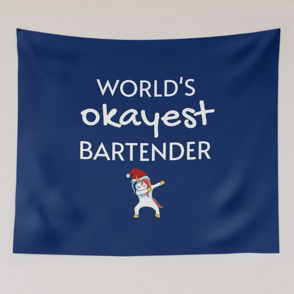 Item preview, World's Okayest Bartender designed and sold by MerlPark.
