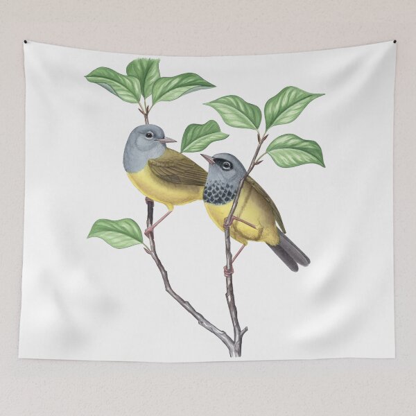 Item preview, MacGillivray's Warbler (Geothlypis tolmiei) designed and sold by JadaFitch.