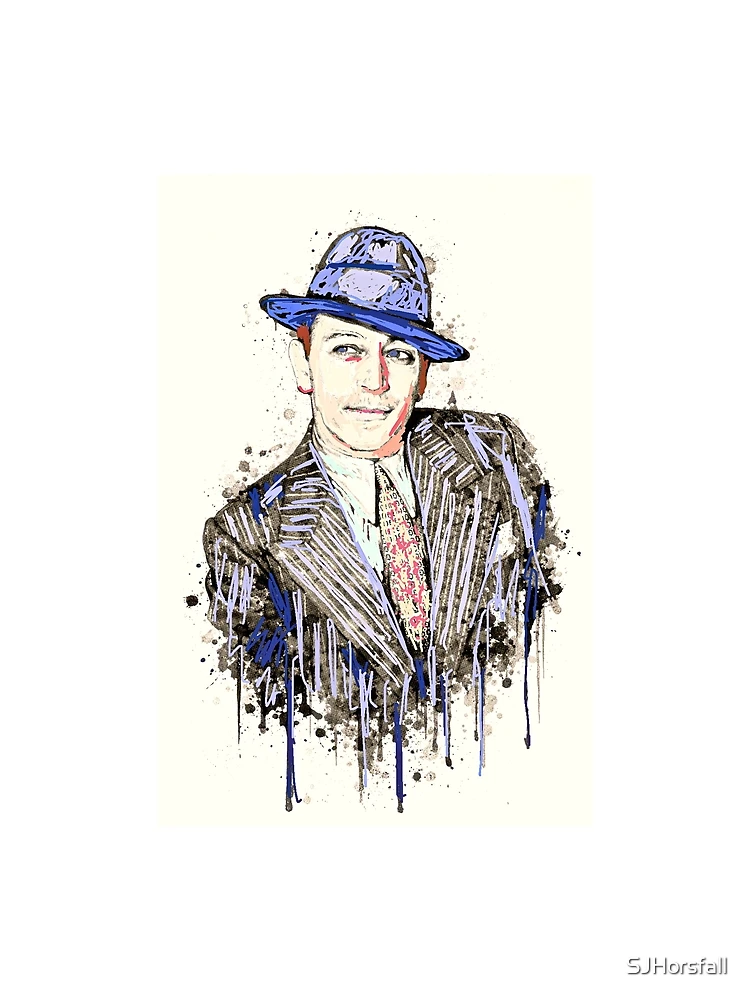 Thumbnail 3 of 3, Scarf, George Raft Ink designed and sold by SJHorsfall.