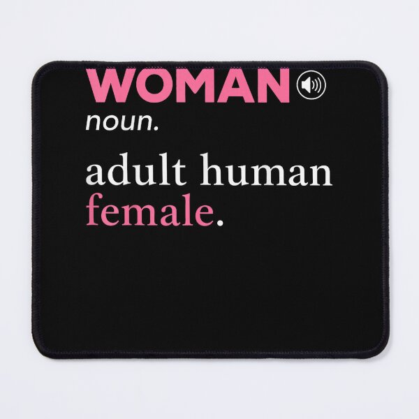 Item preview, 2026 Woman Noun Adult Human Female Vintage Style designed and sold by leevekaArt.