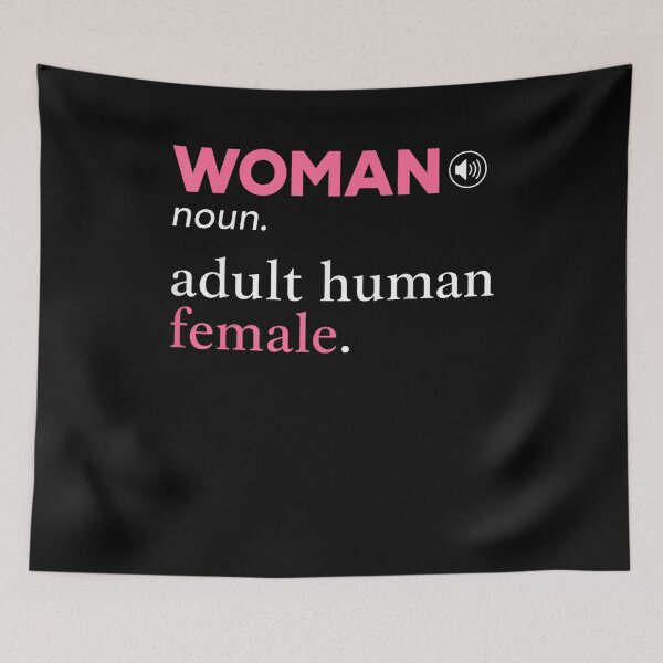 Item preview, 2026 Woman Noun Adult Human Female Vintage Style designed and sold by leevekaArt.