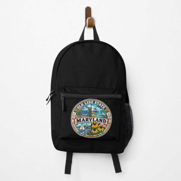Artikelvorschau, Maryland Old Line State Vintage Chesapeake Coastal Badge entworfen und verkauft von DreamLayerStudio.
