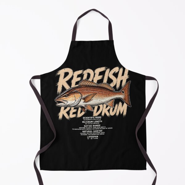 Item preview, Vintage Redfish Red Drum Illustration designed and sold by rafaeltto.