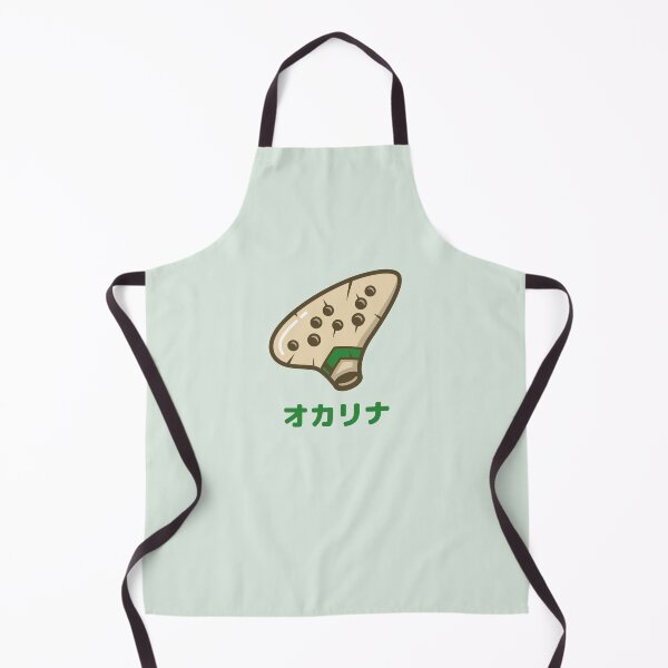 Item preview, Ocarina Khaki and Forest Green Japanese designed and sold by DJCartoonDesigns.