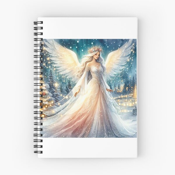 Item preview, Christmas Angel in Watercolor designed and sold by Angelstkw.