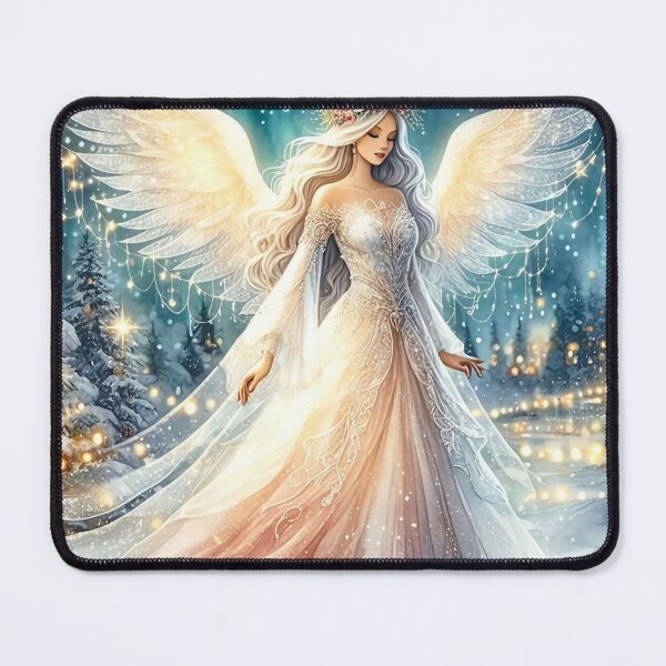 Item preview, Christmas Angel in Watercolor designed and sold by Angelstkw.